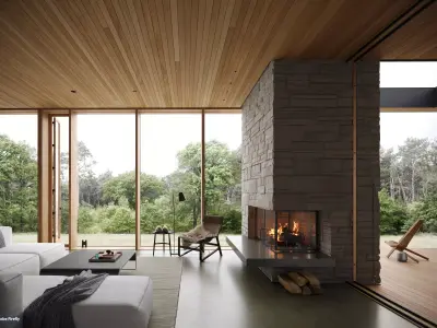 Interior Scene 002 3D model