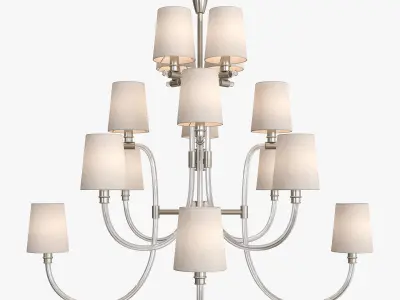Clarice Large Chandelier by Julie Neill 3D model
