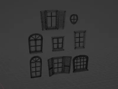 window package 3D model