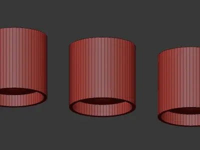 Forstlight Drum 7 and Drum 12 3D model
