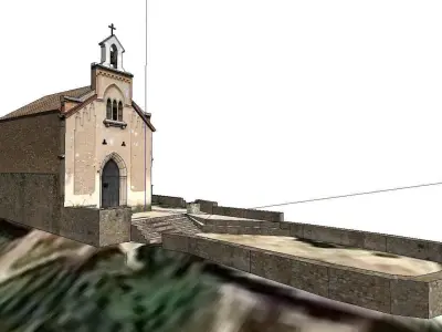 Architecture-Religion-God-Culture-Temple-035 church 3D model