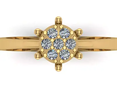 DIMOND RING 3D print model