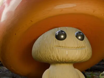 Mushroom Free 3D model