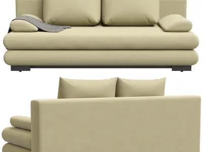 Leni Leny Velvet Sofa 3D model