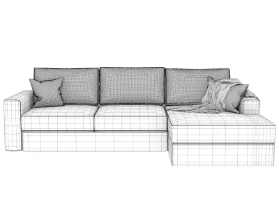 Corner sofa 3D model