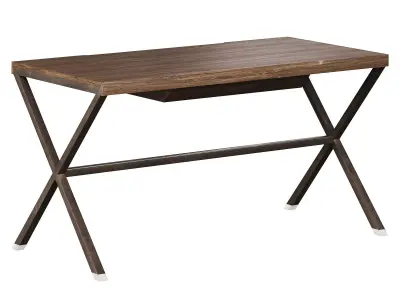 Stylo Wood table by porada 3D model