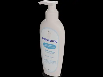 Other baby care products Baby Lotion Low-poly 3D model