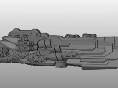 SKY RELICS - 21 HEAVY SABER 3D print model