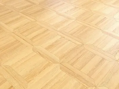 Parquet - Laminate - Wooden floor 2 in 1 Low-poly 3D model 182
