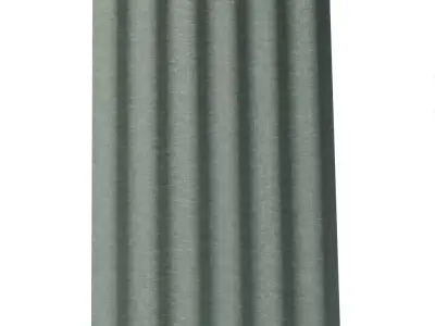 Ashbery Window Curtain Panel Low-poly 3D model