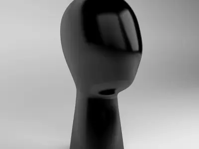 Head Display Stand Collection 3D Model Pack