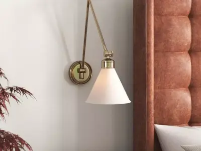 Dante 1 - Light Dimmable Swing Arm 3D model