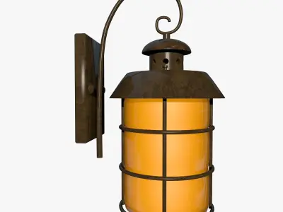 Outdoor Lantern 3D model