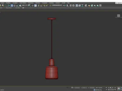 Samson LED Mini Pendant Light Low-poly 3D model