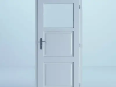 White Door 37 3D model