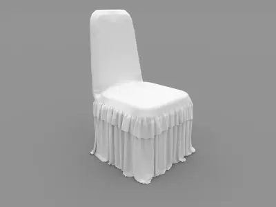 Collection Banquet Chair 11 3D Model Pack