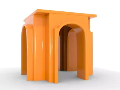 Gate for gaming  3D model