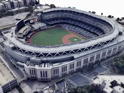 Yankee Stadium Low-poly 3D model