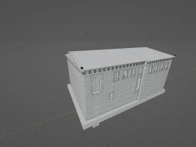 The council house of Aigai  3D model