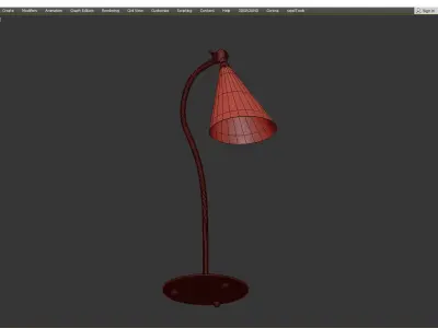 Mitzi Lupe Table Lamp Low-poly 3D model
