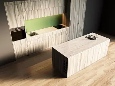 17-Kitchen5 texture 2 3D model