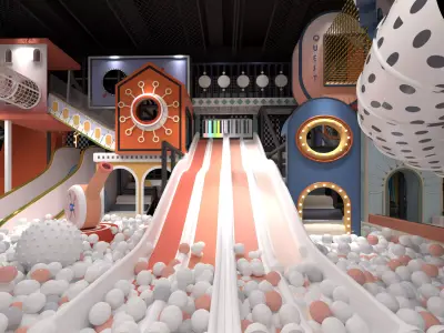 Children playground  3D model