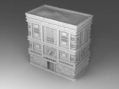 Grand build of Maya 3D print model