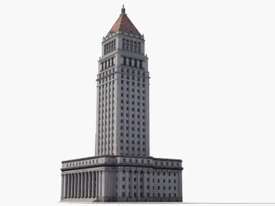 City Courthouse Building 3D model