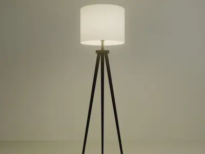 Modern Lamp Set 3D Model Pack