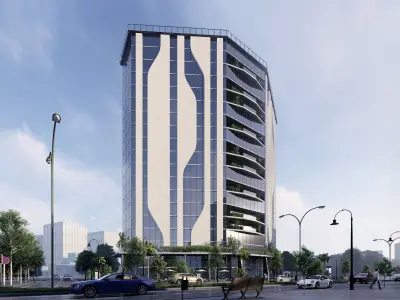 Spectre Tower Exterior Design 3D model