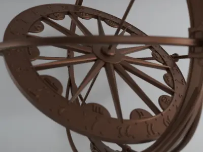 Sundial from The Time Machine 3D print model