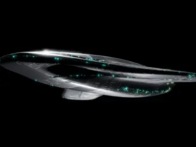 Mothership - Capitalship 3D model