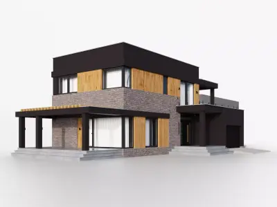 Modern House 3D model