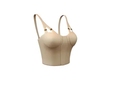 Bra Top v1 007 Low-poly 3D model
