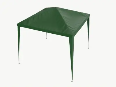 Garden Gazebo 01 3D model