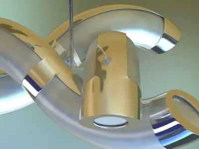 Modern Pendant Lamp 3D model