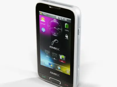 RoverPC X8 Low-poly 3D model