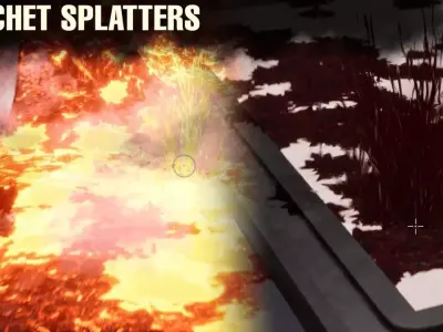 Realistic Gun VFX Low-poly 3D model