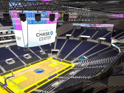 Chase Center Arena 3D model
