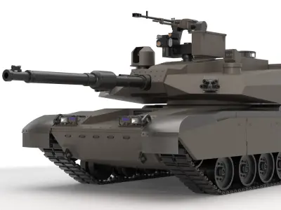 Generic Tank 03 3D model