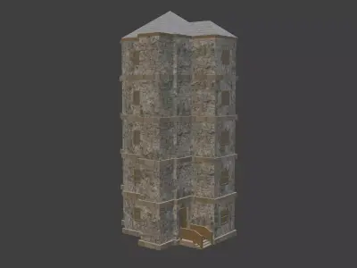 House Model 92 Low-poly 3D model