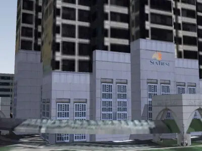 Atlanta Suntrust Plaza 3D model