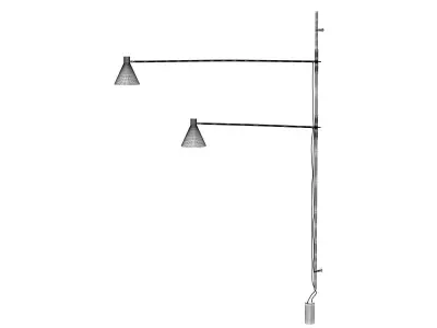 Nota Wall Lamp 3D model