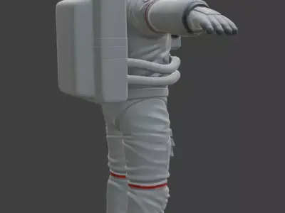 Astronaut Spacesuit 3D Model 3D model
