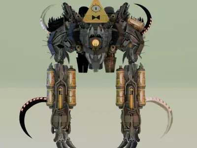 Vill Cypher Skibidi Toilet Not An Astro Toilet 3D model