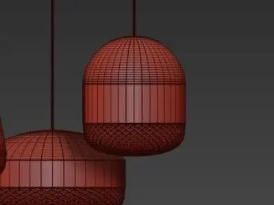 Balloton Pendant Lights 3D model