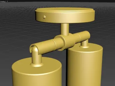 Light - SpotLight BOOK XL Double 3D model