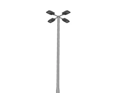 Lamp Post - Light Pole - Light Post - Street Light 20 3D model
