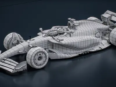  Grey Cat GC21 F1 2025 Formula 1 Race Car 