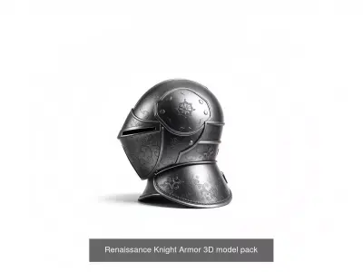 Epic Knight Armor Collection 3D Model Pack